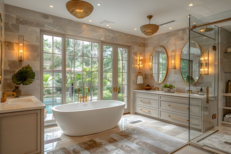 Luxurious Tub Setup